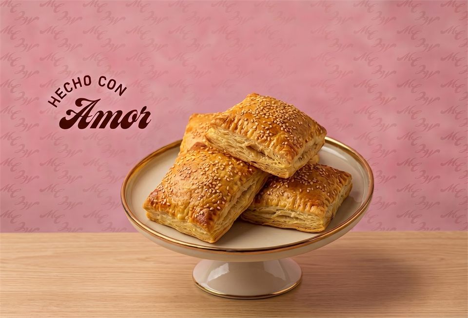 Pastelito Hojaldrado de Pollo